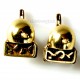 Brass earrings ŽA186-1
