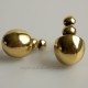 Brass earrings ŽA187-4