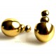 Brass earrings ŽA187-1
