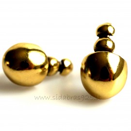 Brass earrings ŽA187