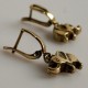Brass earrings "Elephants" ŽA509-4