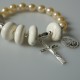 Rosaries on hand with Howlite and Pearls-5