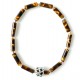 Bracelet with natural tiger stone-1