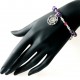 Rosaries - bracelet with Swarovski and Amethyst-2