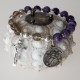 Rosaries on hand with Charoit and Smoky Quartz-3