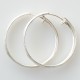 Earrings Hoop large matte, shiny ADAR-1