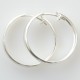 Earrings Hoop large matte, shiny ADAR-2