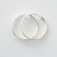 Earrings Hoop small matte, shiny ADAR-1