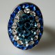 Ring with Swarovski-4