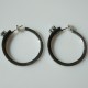 Earrings Hoop with Zircon Original A734-9