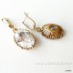 Brass earrings ŽA121-3