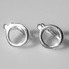 Earrings minimalist balls