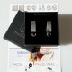 Earrings with cat eye A207-4