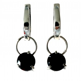 Earrings with Zirconia