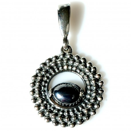 Pendant with Hematite P603