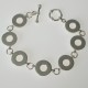 Bracelet white castors-1