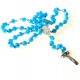 Rosaries with blue Swarovski-1