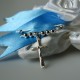 Brooch for christening "with a cross"-3