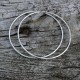 Earrings Hoop "Laumė AR-5,0 cm"-2