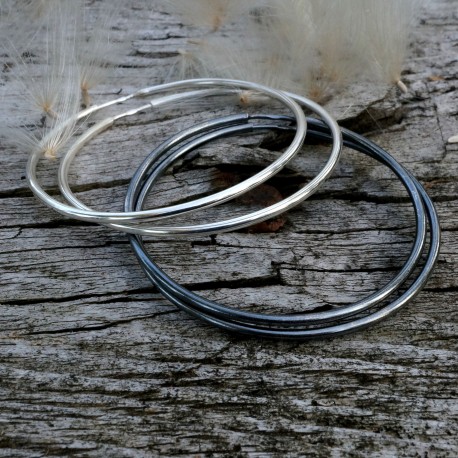 Earrings Hoop "Laumė AR-5,0 cm"