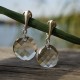 Earrings "Clips with Swarovski Crystal"-2