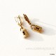 Brass earrings "Lock" ŽA644-2