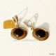 Brass earrings ŽA489-3