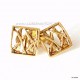 Brass earrings ŽA070-2