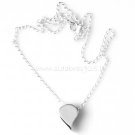 Pendant "Heart without loop"