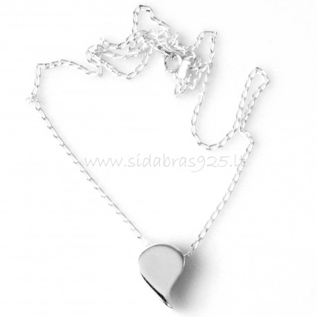 Pendant "Heart without loop"