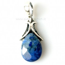 Pendant with Dumortierite P574