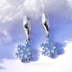 Earrings Snowflakes-2