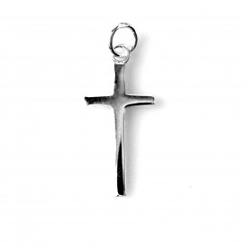 Pendant cross minimalist smooth PK1