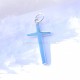 Pendant cross minimalist smooth PK1-2