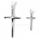 Pendant cross minimalist smooth PK1-3