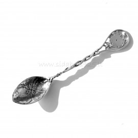 Spoon round handle with clock