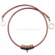 Bronze necklace with pendant for your stone BKR-1