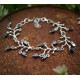 Bracelet with Hematites on the arm, on the leg-4