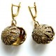 Brass earrings-7