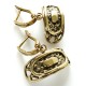 Brass earrings ŽA "Lada"-5