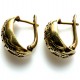 Brass earrings-7