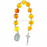 Exclusive Rosaries Tenner with Amber
