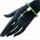 Rosaries on hand with green cat eye stones-4