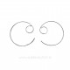 Earrings minimalist Creole-1