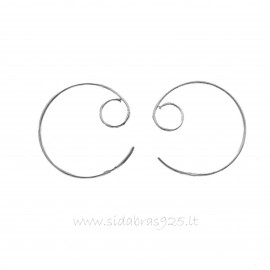 Earrings minimalist Creole