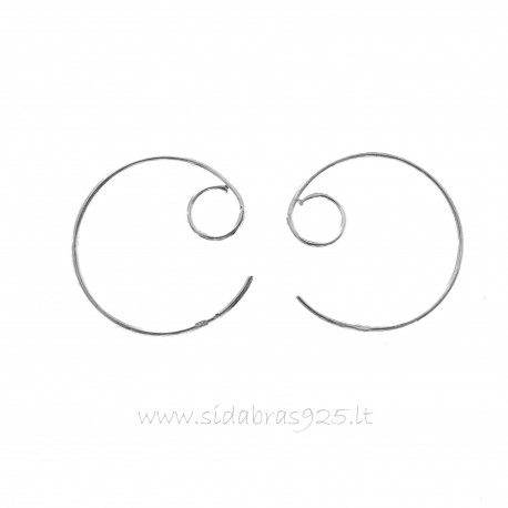 Earrings minimalist Creole