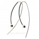 Earrings "Aphrodite Minimalist bubble"-1