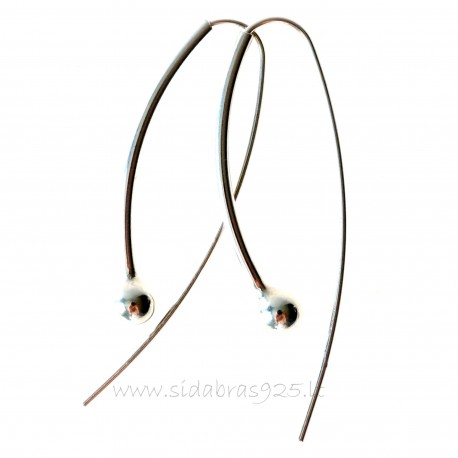 Earrings "Aphrodite Minimalist bubble"