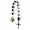 Exclusive Rosaries Tenner with cross and medallion