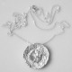 Pendant Medal with Angel, white-6